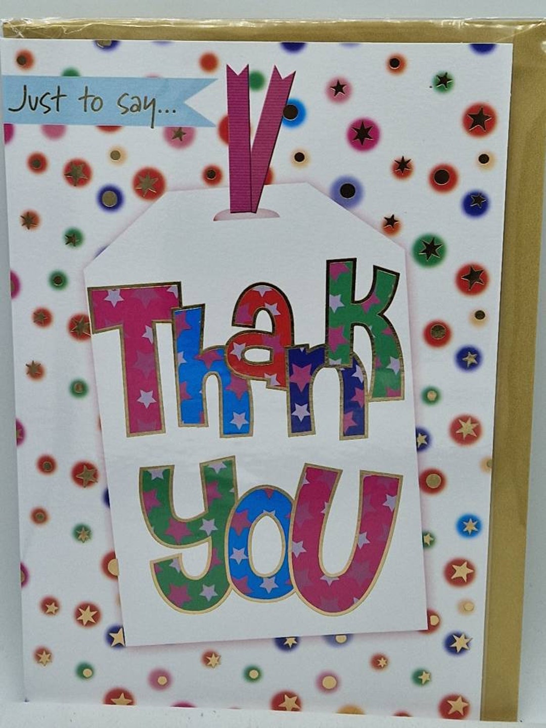 LARGE THANK YOU Card. Etsy