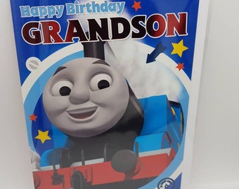 PERSONALISED BIRTHDAY CARD Thomas The Tank Engine Children Boys Son - View #7