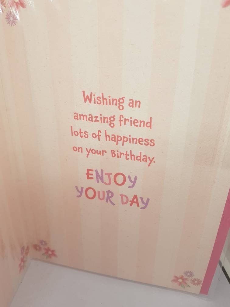 Female Friend Birthday Card. | Etsy