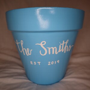 Custom Name Plant Pot