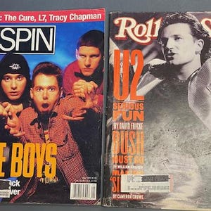 Rolling Stone Magazine 1992 with an additional Spin Magazine