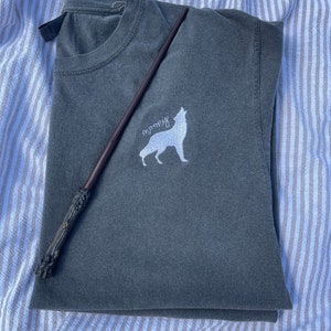Marauder EMBROIDERED T-Shirt-Moony/Wormtail/Padfoot/Prongs-Marauders Map