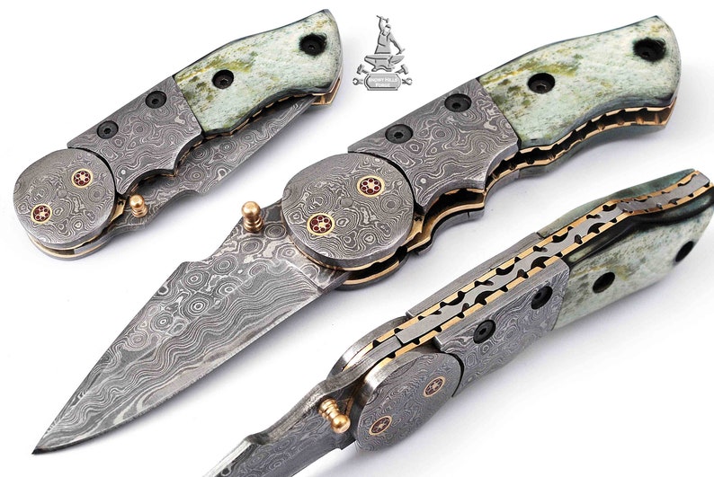 CUSTOM HAND MADE DAMASCUS STEEL FOLDING KNIFE . available More Then 25 CUSTOM HAND MADE DAMASCUS STEEL FOLDING KNIFE . available More Then 25