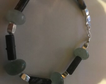 Aventurine and Imperial Jasper Bracelet