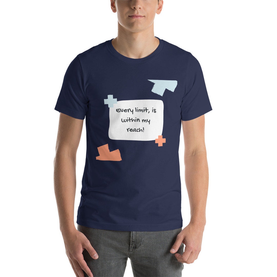 Self-confidence T-shirt Every Limit is Within My Reach - Etsy