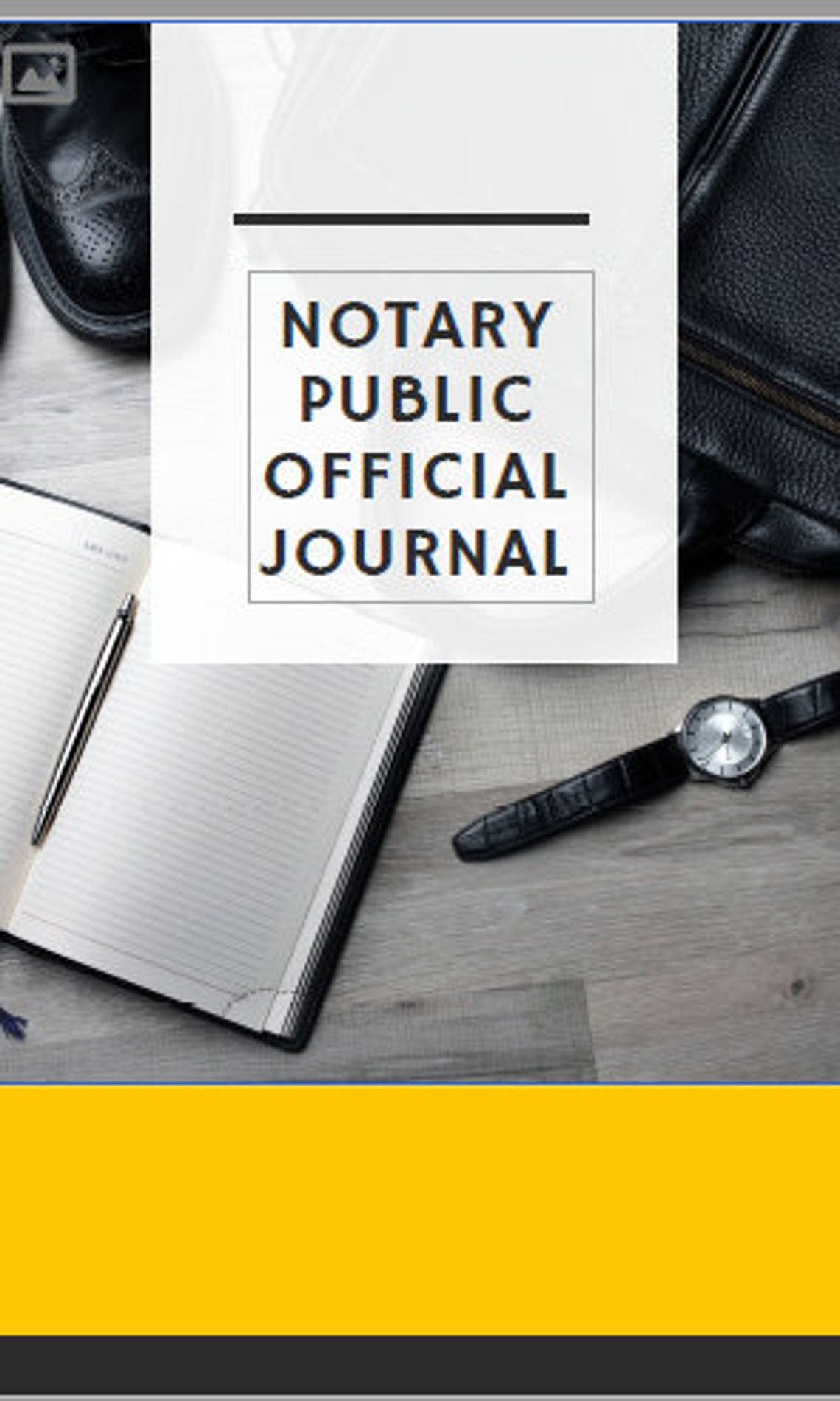 Notary Public Printable Journal Log State Approved Etsy