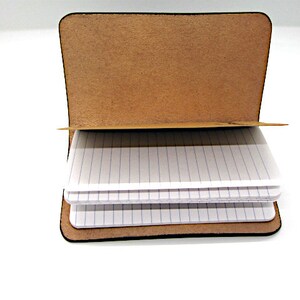 valentines day, Midori style, Traveller's Notebook, Leather notebook, notebook cover, Midori Notebook, notebook folio, pocket notebook image 4