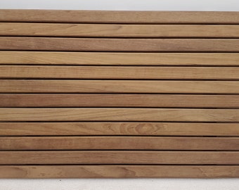Teak Bath Mat | Etsy