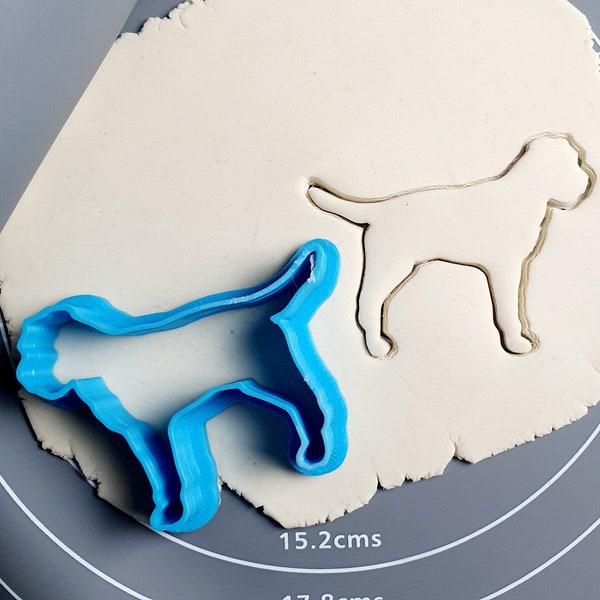 Emporte-pièce Border Terrier - Contour de l'emporte-pièce Fondant