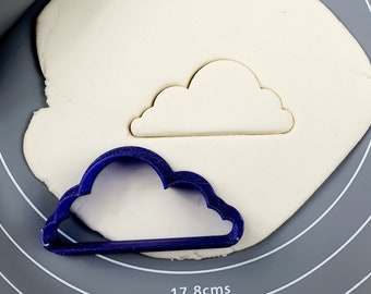 Cloud Cookie Cutter - Fondant Cutter Outline #3