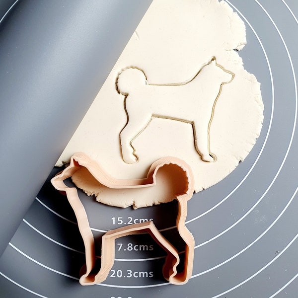 Karelian Bear Dog Cookie Cutter - Fondant Cutter Outline