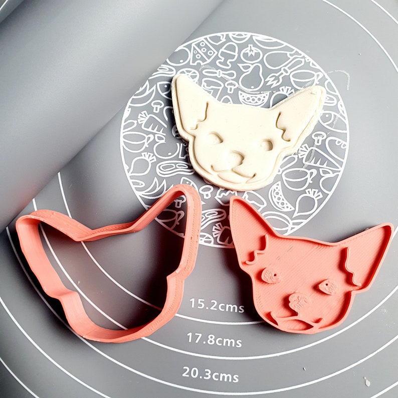 Chichuahua Face Challenge Super Special SALE held the lowest price Cookie Cutter Fondant Coo Outline