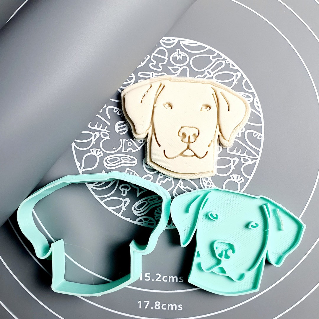 Rhodesian Ridgeback Face Cookie Cutter Fondant Cutter Outline Cookie ...
