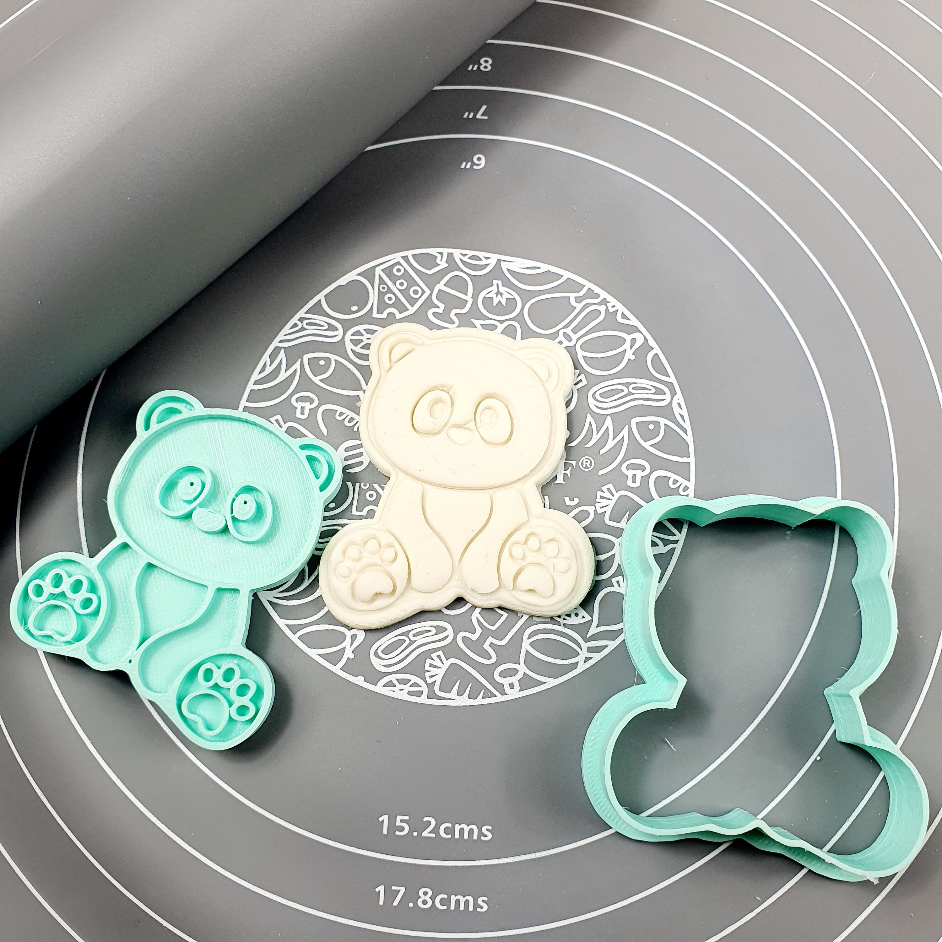 Teddy Bear Cookie Cutter, Woodland Cookie Cutters