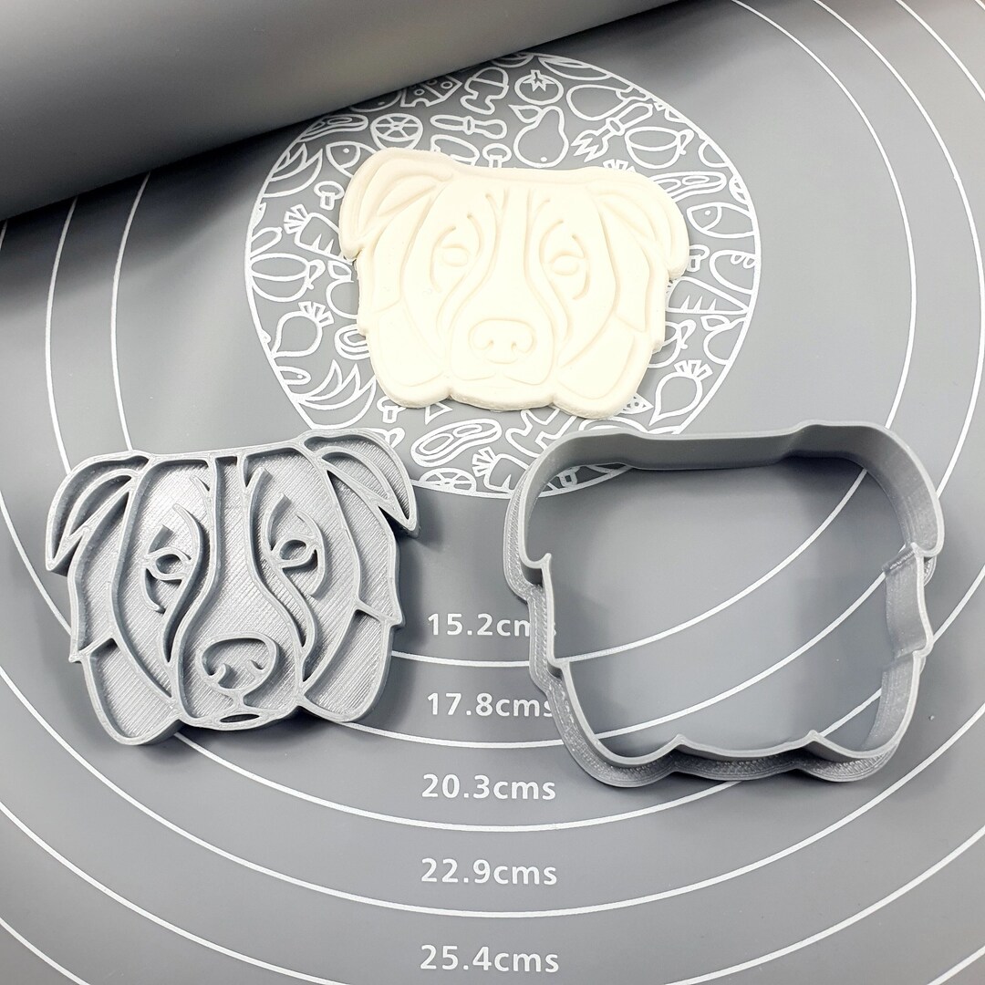 Australian Shepherd Cookie Cutter Outline Cookie Cutter Etsy