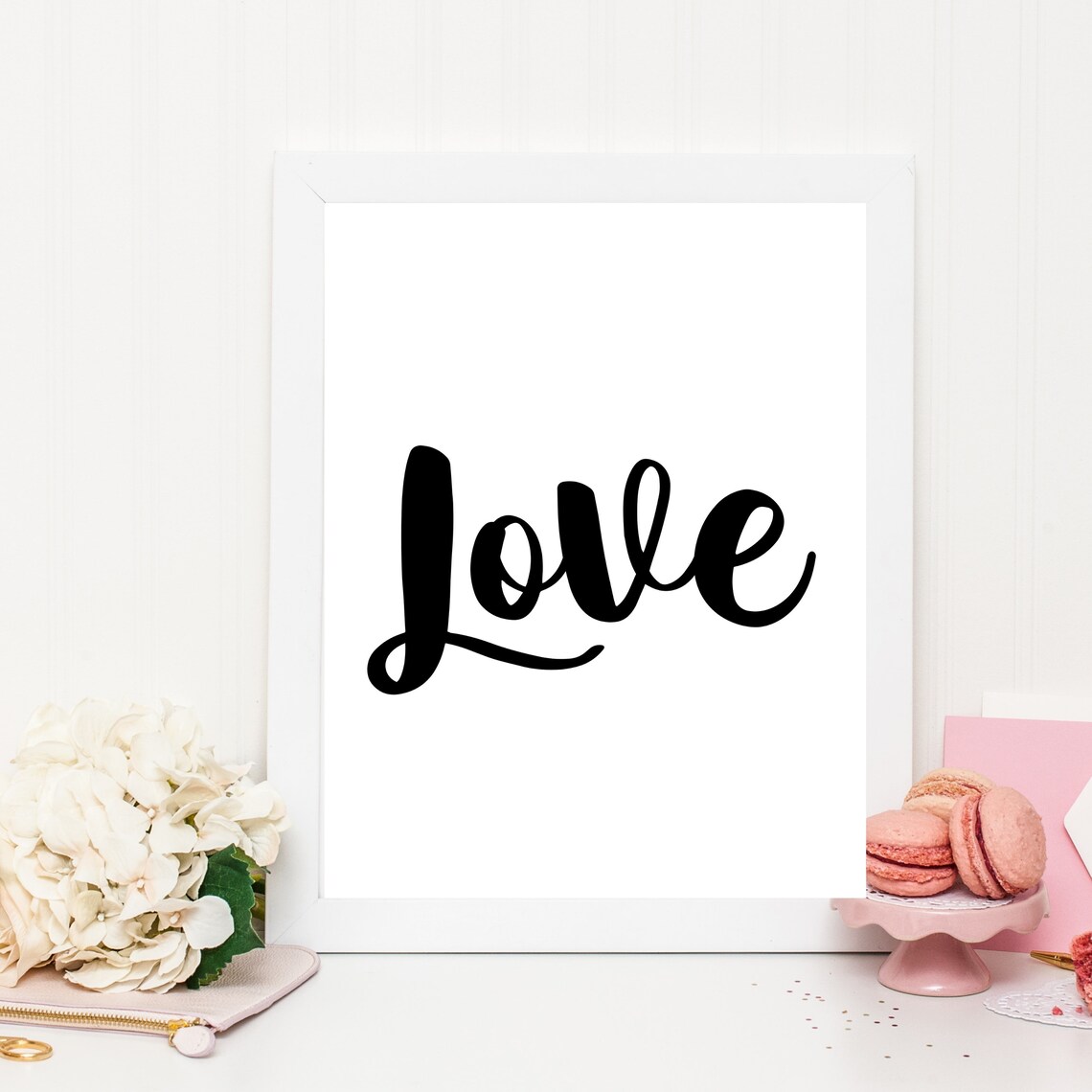 Love, Wall Art Quote, Printable, Instant Download, Home Decor, Modern