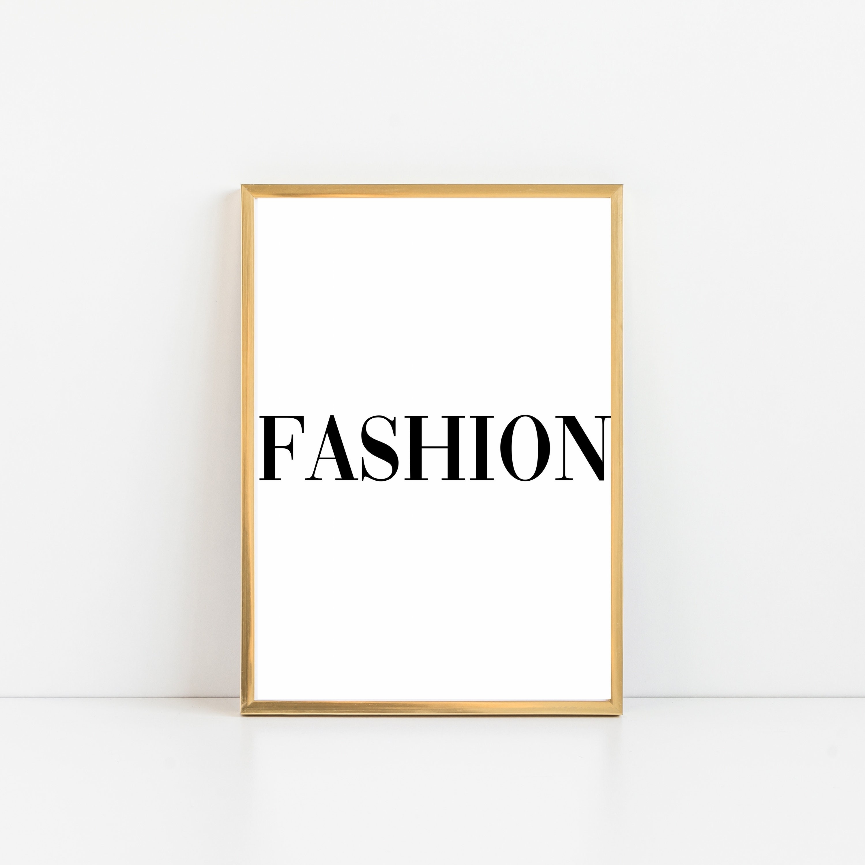 Fashion, Quote, Wall Art, Printable, Instant Download, Fashion Print