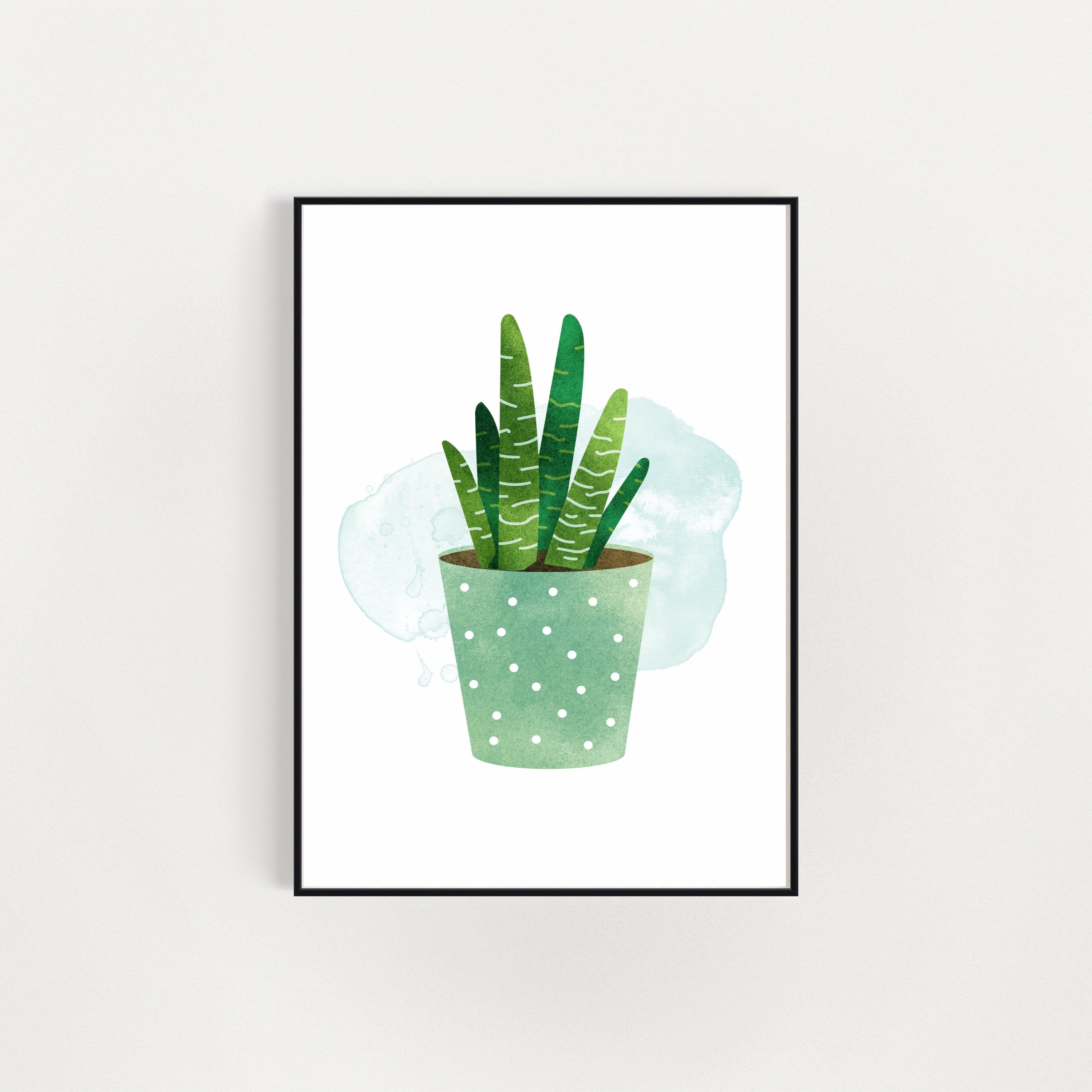 Plant Wall Art Printable Instant Download Printable Decor Etsy