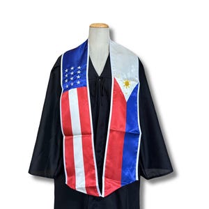 Philippine American Graduation Sash