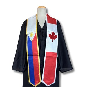 Philippines/ Canada Graduation Stole/Sash