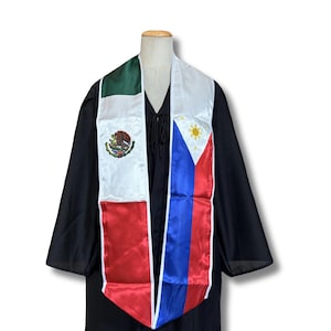 Philippine Mexico Graduation Sash