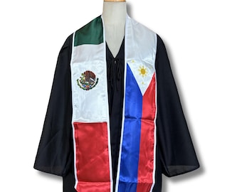 Philippine Mexico Graduation Sash