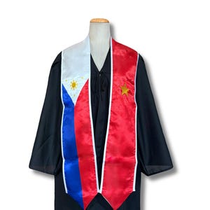 Philippines Vietnam Graduation Sash/Stole