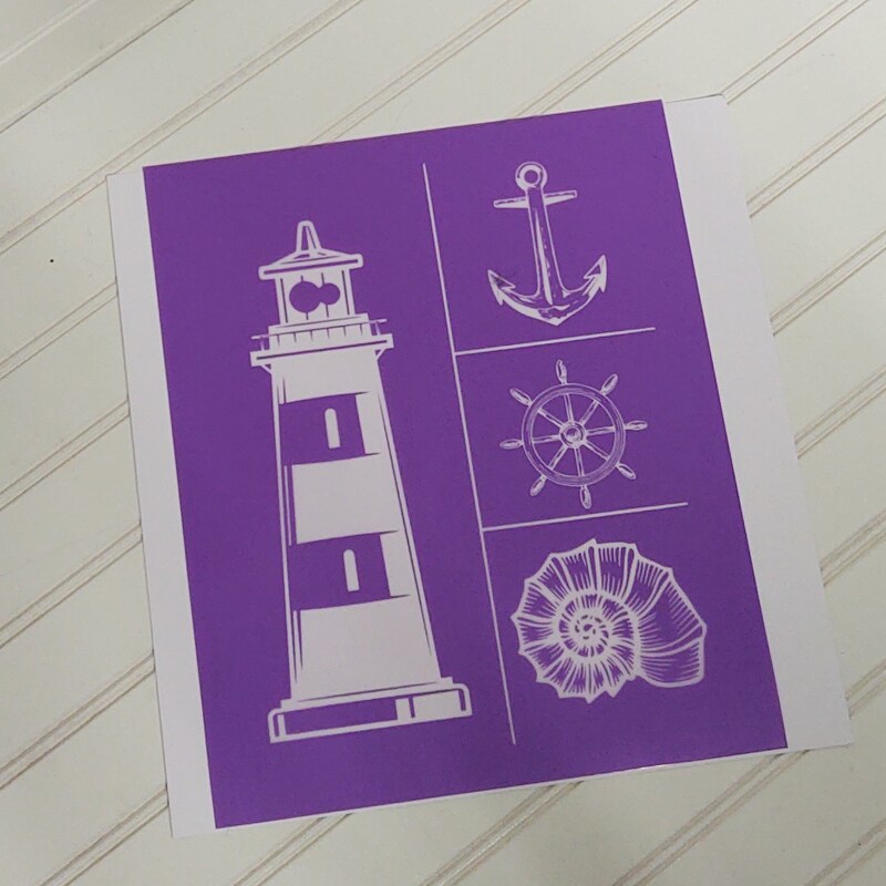 Nautical Stencil - Etsy