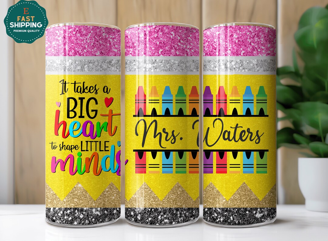 Personalized Teacher Tumbler Gift for School Teacher Teacher Etsy