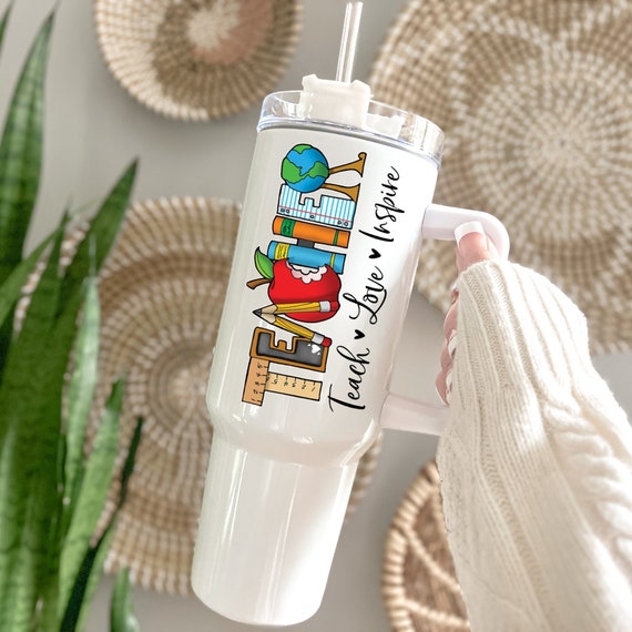 Teacher Love Inspired – 20oz Tumbler – Gifts For Teacher