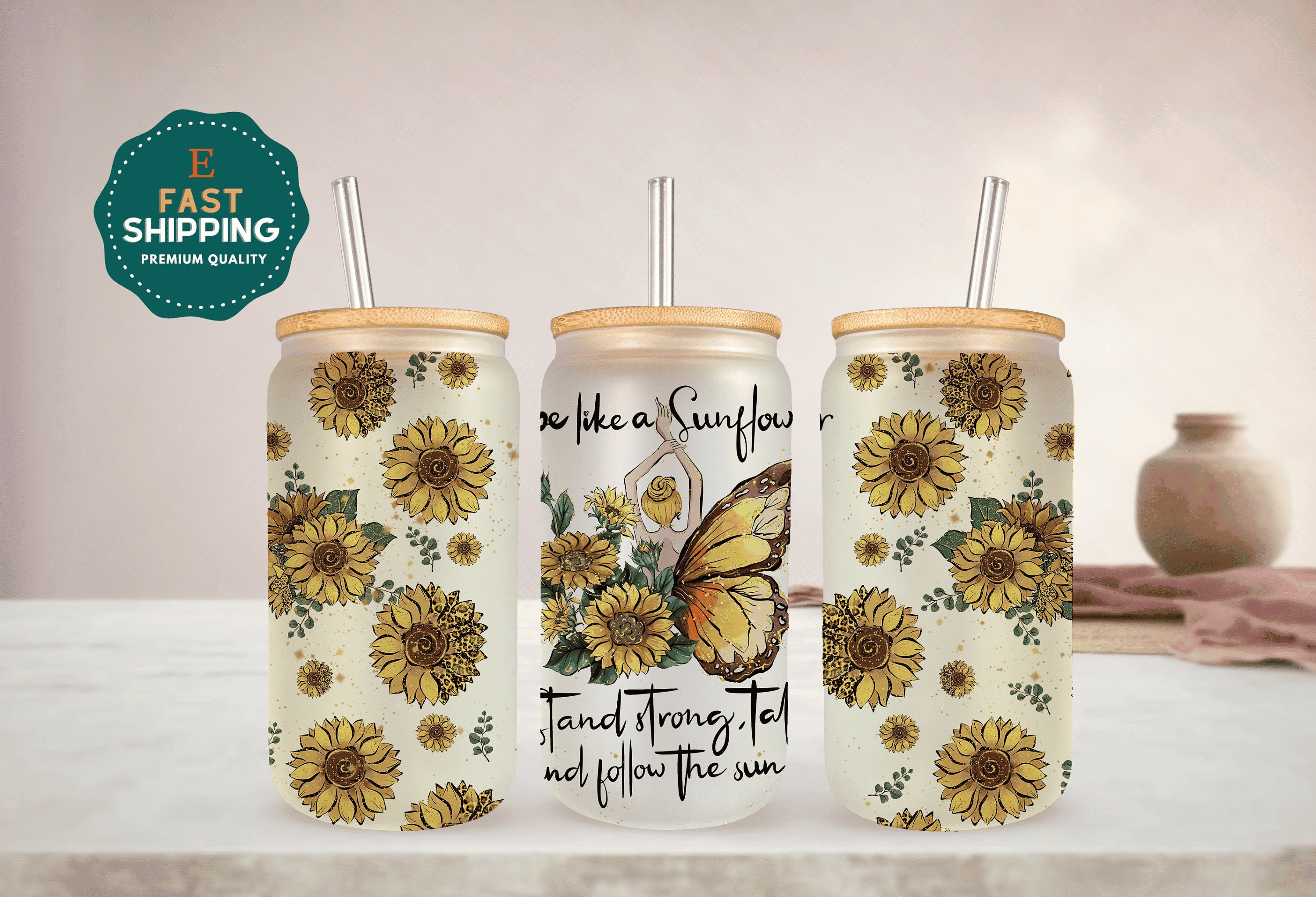 LEADO Bee Gifts, Bee Themed Gifts, Sunflower Gifts for Women - Iced Coffee  Cup, Cute Glass Cup with …See more LEADO Bee Gifts, Bee Themed Gifts