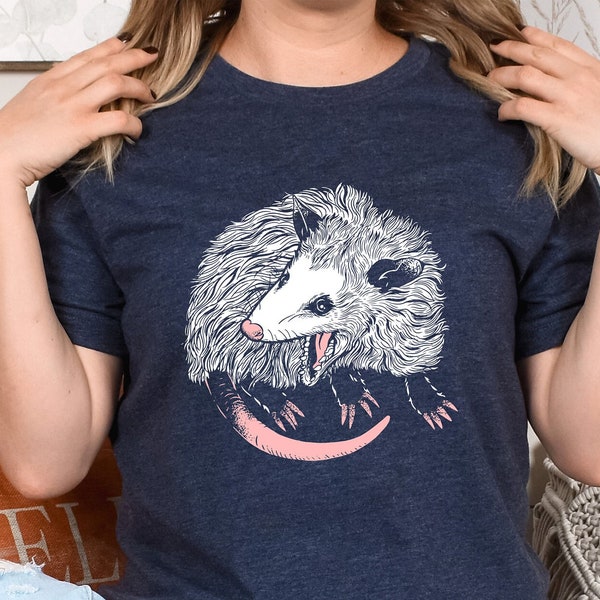 Possum shirt, Opossum shirt, Opossum Tarot Card Tshirt, Womens Opossum Shirt, Cute Opossum Shirt, Gift for her, Gift for animal lover