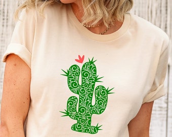 Cactus Tshirt, Retro Cactus Tshirt, Desert Shirt, Desert Vibes Shirt, Camping Shirt, Road Trip Tee, Cactus Scene Shirt, Desert Adventure Tee