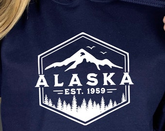 Alaska Hoodie, Alaska Cruise 2023 Family Matching Sweatshirt, Cruise Vacation Hoodie, Alaska Lover Hoodie, Alaska Travel Sweatshirts