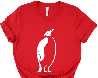 Funny Penguin Shirt, Penguin TShirt, Penguin Pocket Tee, Penguin Lover Shirts, Penguin Lover Gift, Cute Penguin T Shirt, Penguin Women Shirt