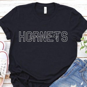 Custom Mascot Tshirt, Team Mascot Shirt, Favorite Team Shirt, School team tee, Custom Text Shirt, School Logo Tee