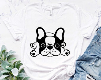 Boston Terrier Shirt - Boston Terrier Gift- Womens Tee - Womens Dog Shirt - Funny Womens Shirt - Womens Graphic Shirt - Gift For Dog Lover