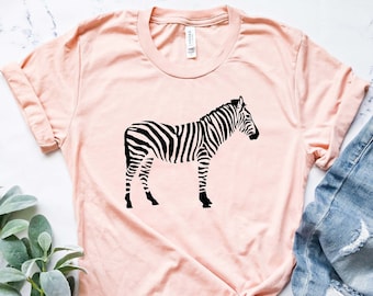 Zebra Shirt, Zebra Lovers Gift, Animal Lovers Shirt, Animal Lovers Gift, Equus Zebra Shirt, Grevy's Zebra Shirt, Safari Shirt, Gift for her