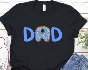 Donut Birthday Dad Shirt | Doughnut Birthday Shirt | Donut Sprinkles Dad T Shirt