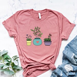 Cactus Plants Shirt, Botanical Shirt, Cute Cactus TShirt, Gardening T Shirt, Cactus T-Shirt, Desert Shirt, Not a Hugger Shirt