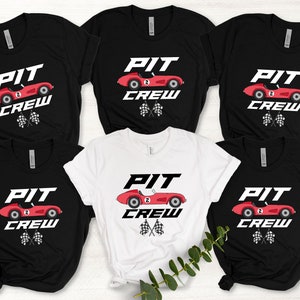 Pit Crew Birthday Shirt, Custom Family Birthday Shirt, Personalized Family Shirt, Racecar Family Birthday Shirts, Mom and Dad Pit Crew Shirt