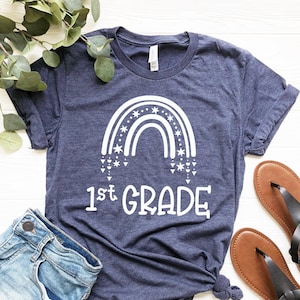 Hello First Grade Shirt, Back to School Shirt, Teacher Shirt, Team Teacher Shirt, First Grade Teacher Shirt, First Day Of School Shirt