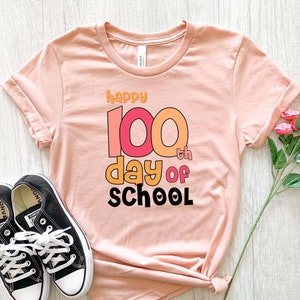 100 Days of School Tshirt, 100 Day Tshirt, 100th Day Of School Celebration Shirt, Cute Student Shirt, Back to School Shirt, Gift For Teacher