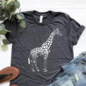 Giraffe Shirt, Animal Print, Readers Shirt,giraffe Readers Shirt ...