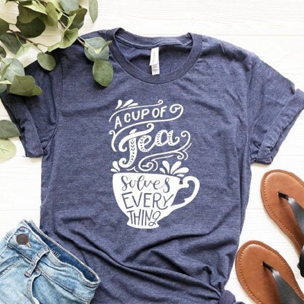 It's A Tea Shirt / Tea Shirt, Tea Lover, Tea Addict Shirt, Funny Tshirt With Sayings, Tea Lover Gift, Hipster T Shirt