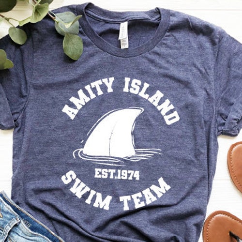 Amity Island Swim Team Shirt Amity 