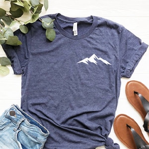 Mountains Tee T-Shirt - Hiking Shirt - Mountain Shirt Mountains Shirt - Camping Shirt - Nature Shirt - Mountains Calling