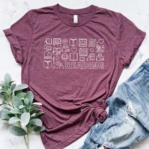 It&#39;s A Good Day To Read Tshirt, Book Shirt Women, Reading Shirts, Book Lover Gift for Readers, Bookworm, Books, Bookish, Librarian day Gifts