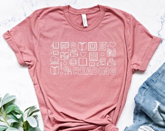 It's A Good Day To Read Tshirt, Book Shirt Women, Reading Shirts, Book Lover Gift for Readers, Bookworm, Books, Bookish, Librarian day Gifts