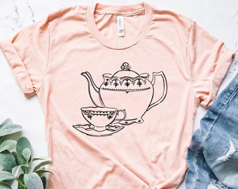 It's a tea shirt - tea lover shirt - tea lover gift - tea addict - tumblr shirt - hipster - tshirt with sayings